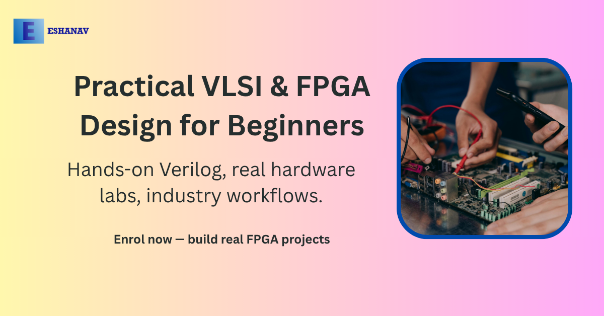 Practical VLSI & FPGA Design for Beginners